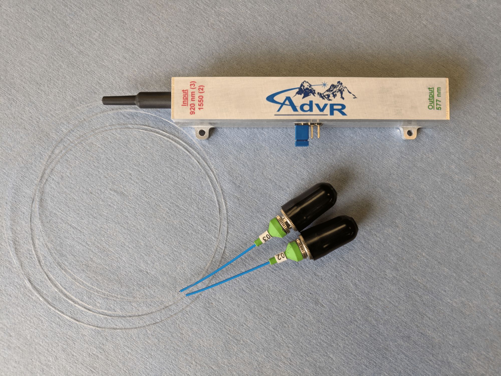 Quantum frequency conversion.